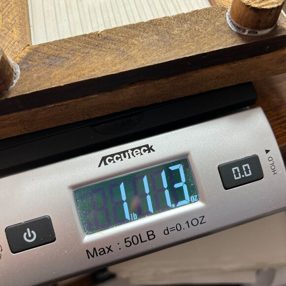 Vintage Mexican Tile Wood Framed Trivet Set Vintage MEXICO Folk Art TILE WOOD - Picture 9 of 10